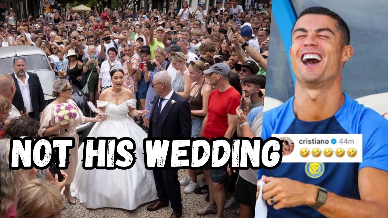 Ronaldo Reaction To Fans Attending His 'Wedding' in Madeira