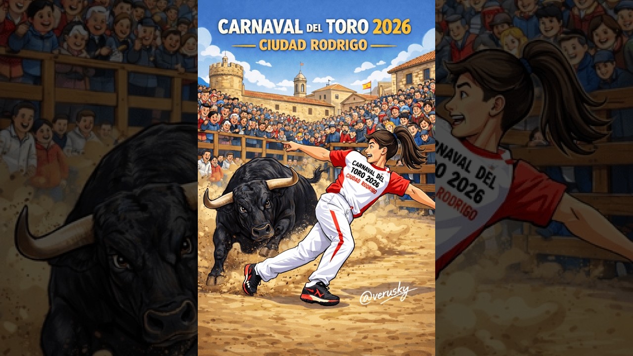 ¡BRUTAL! El MEJOR Recorte del Carnaval del Toro Ciudad Rodrigo 2026